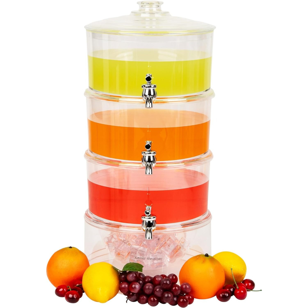 Transparent Juice Dispenser