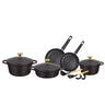 Ucc Life 12pcs  Non Stick Kitchen Cookware Sets Cooking Pots