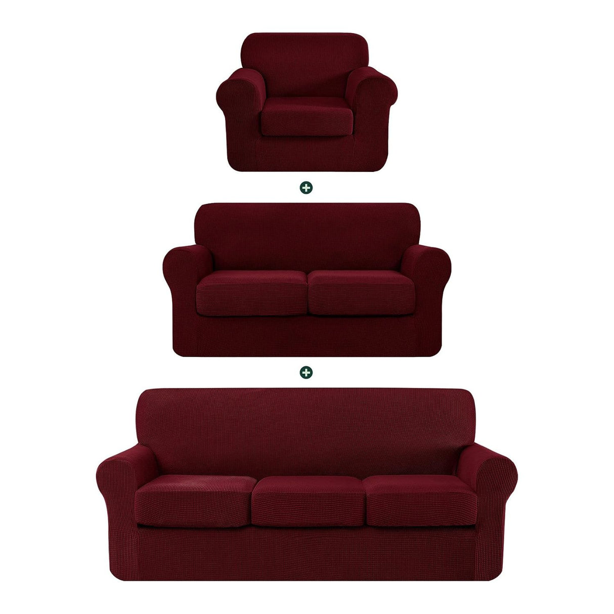 Jacquard Sofa Slipcovers 7 Seaters