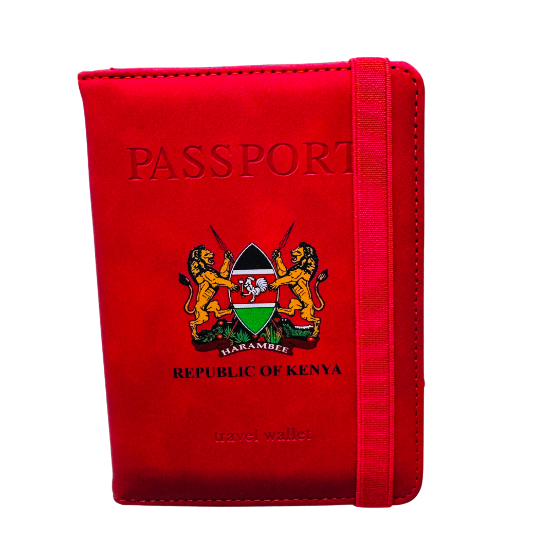 Passport Holder Cover Wallet Travel Essentials RFID Blocking Leather Card Case