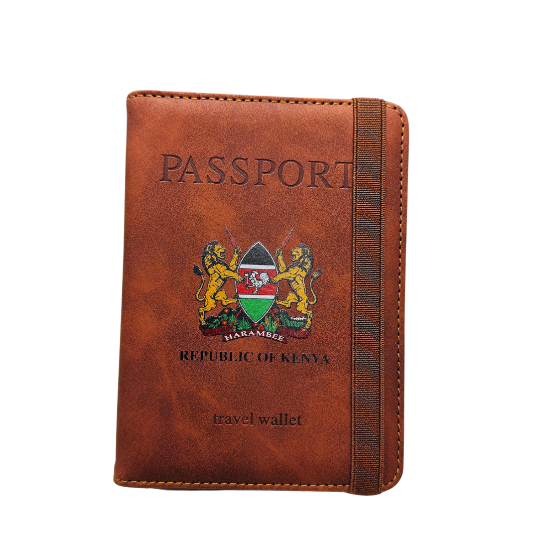 Vintage Business Passport Covers Holder Multi-Function