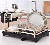 Premium quality aluminum dish drying rack