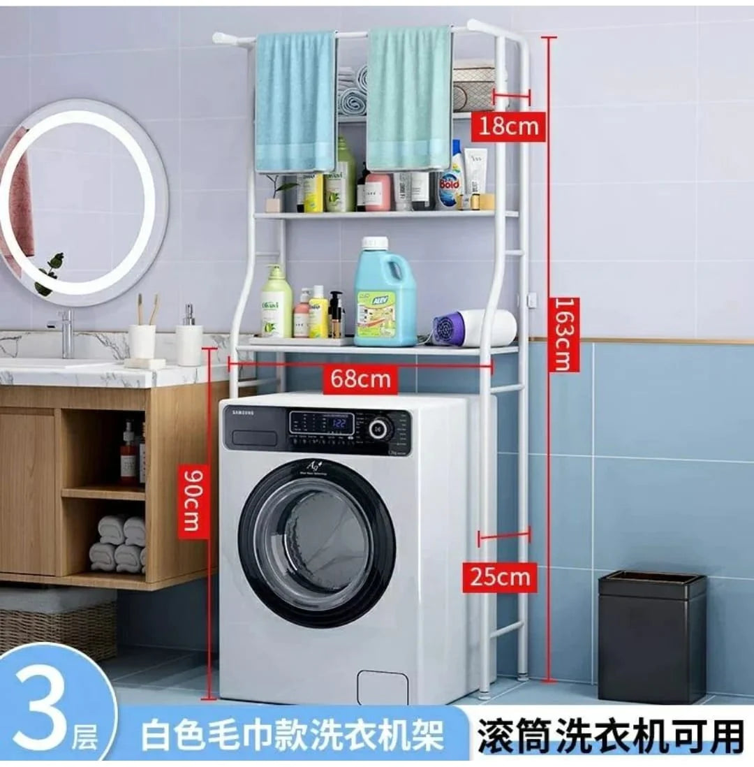 Washing machine stand organiser