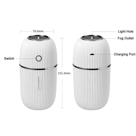 Capsule cool mist humidifier