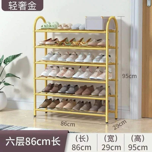 High quality 6 tier shoe rack