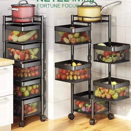 5-tier Multi -fuctional storage rack