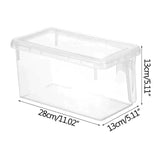 4L Handpull Clear Vegetable Fridge Containers