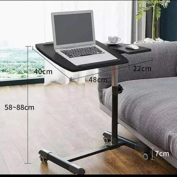 Movable Adjustable Laptop Stand Desk Table