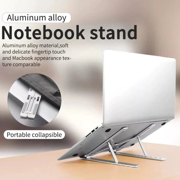 Portable Aluminum Laptop/Tablet Holder