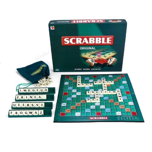 Scrabble board game