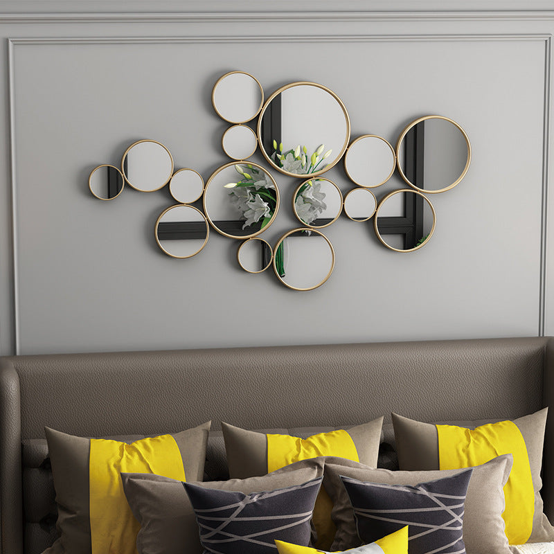 Wall mirror decor.