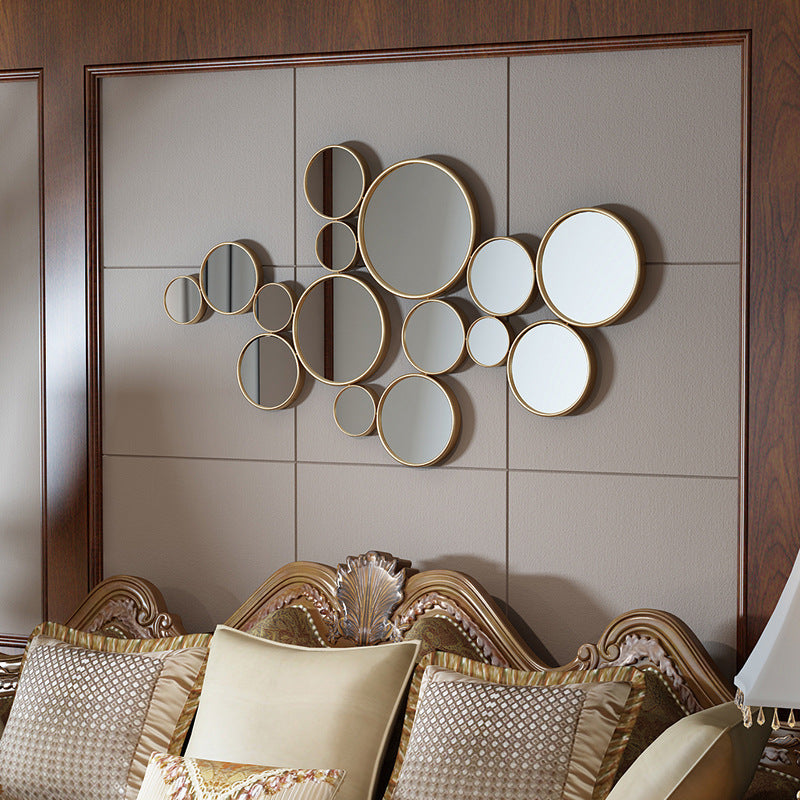 Wall mirror decor.