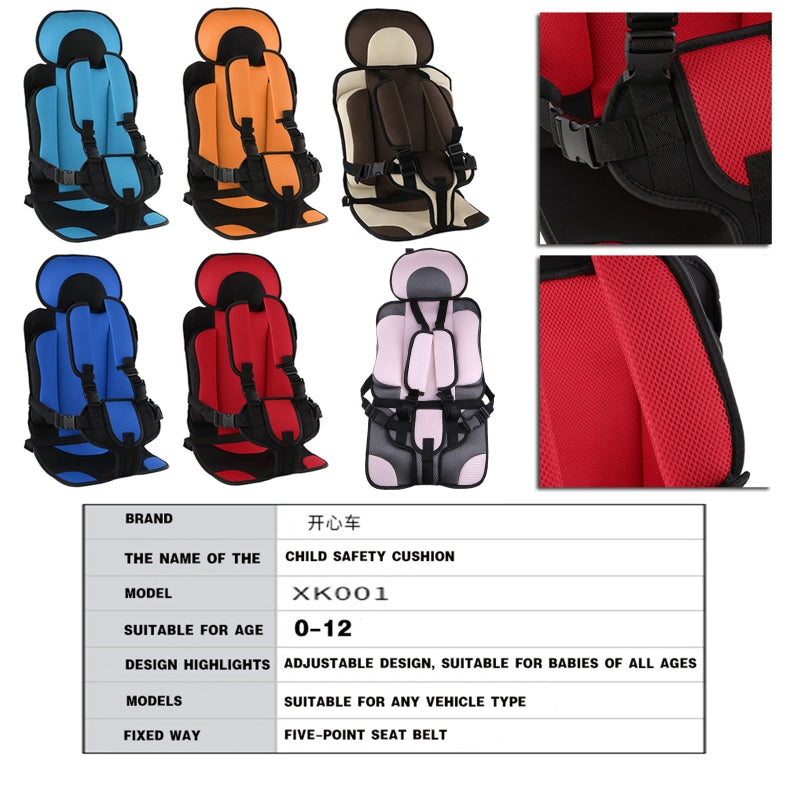 Kids Travelling Car Seat with well ventilated & perspiration material