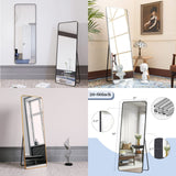 Unbreakable Full Length  Mirror with Metallic Frame