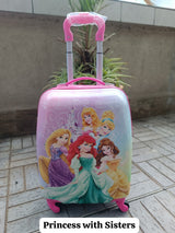 Cartoon Themed Fibre Suitcase for kids