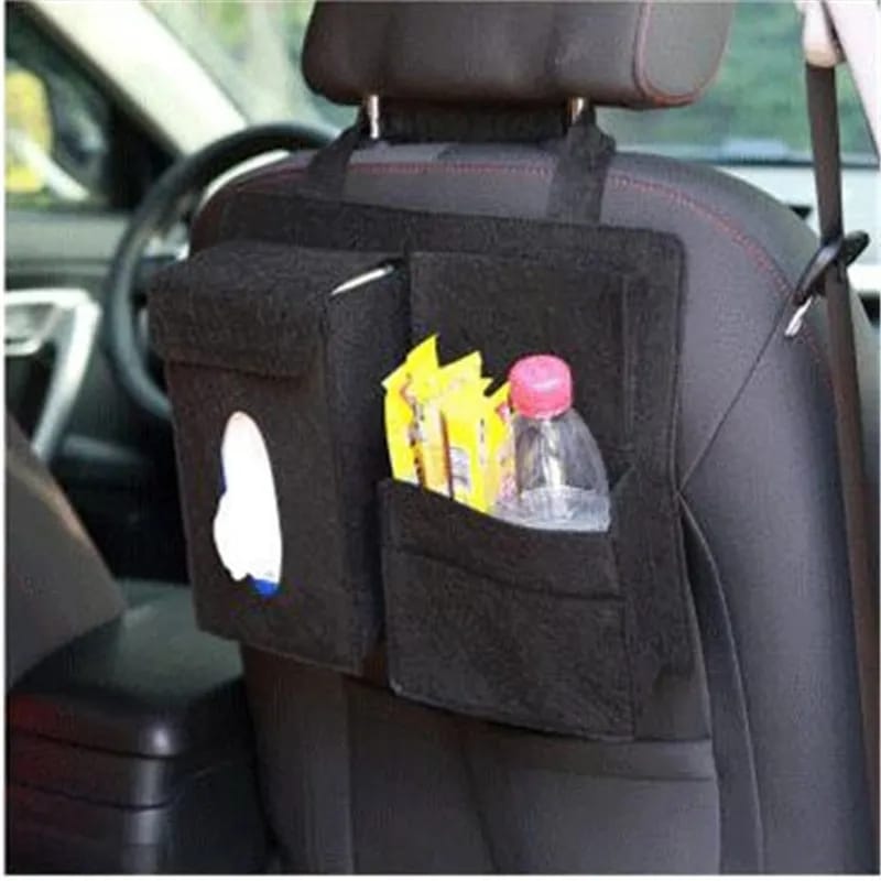 Canvas Material Car Back Seat Organizer