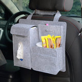 Canvas Material Car Back Seat Organizer