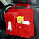 Canvas Material Car Back Seat Organizer