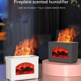 High Quality 3D Fireplace Aromatherapy Diffuser cool Mist Humidifier.