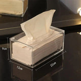 Transparent Acrylic Serviette / Napkin Holder