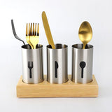 Kitchen cutlery storage container