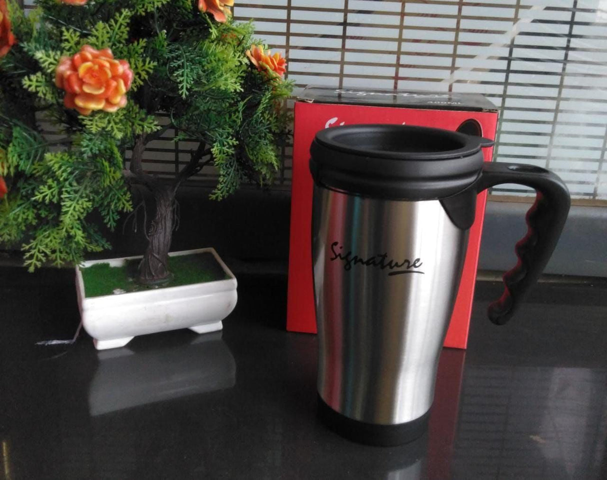 Uninsulated travel mug