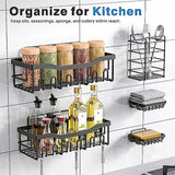 5pcs set Shower caddy shelf/Bathroom organizer.