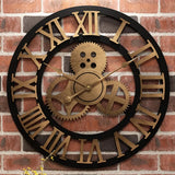 Vintage Gear Pocket wall clock