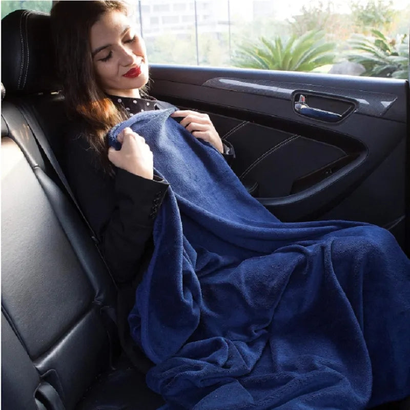 Multipurpose 2 in 1 travelling blanket