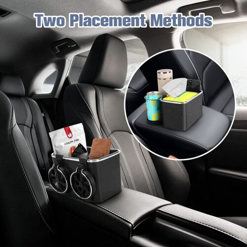 Car arm rest organizer