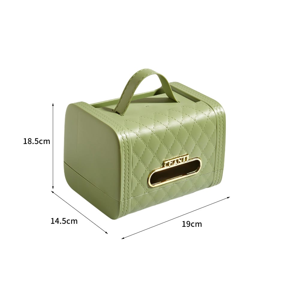 Chan 3 Slot Serviette Holder Tissue Box