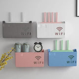 Wall mounted wireless WiFi router box/cover