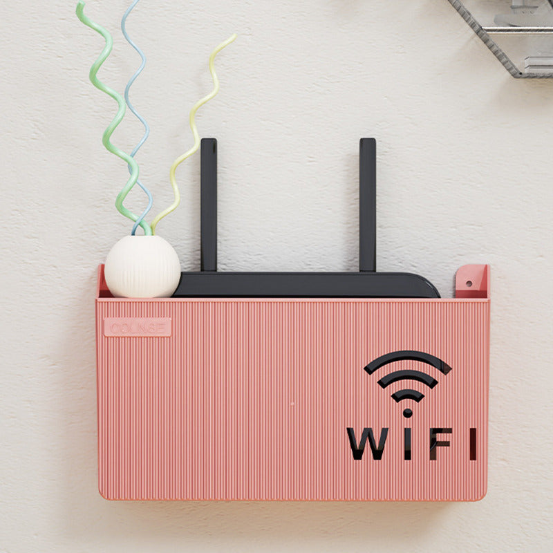 Wall mounted wireless WiFi router box/cover