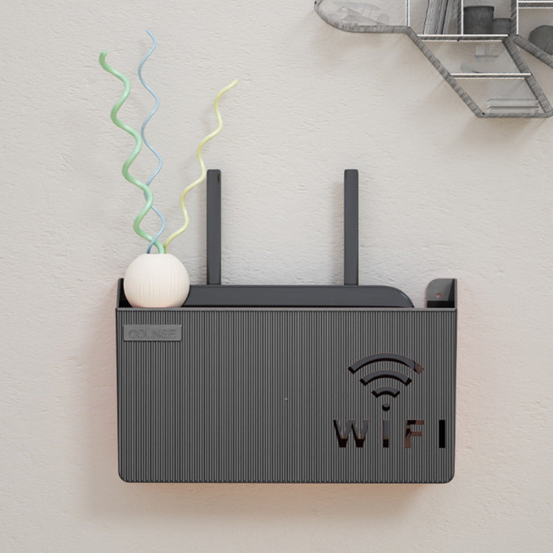 Wall mounted wireless WiFi router box/cover