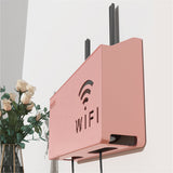 Wall mounted wireless WiFi router box/cover