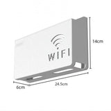 Wall mounted wireless WiFi router box/cover