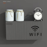 Wall mounted wireless WiFi router box/cover