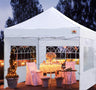 Canopy tent Outdoor Canopy Party Wedding Pavilion with sidewalls and Windows