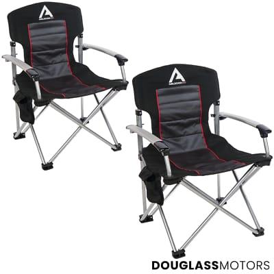 Air Locker Camping Chair with Tray