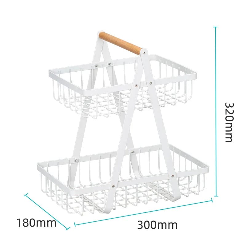 2-Tier Fruit Basket