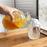 2 in 1 Pure Crystal Decanter set