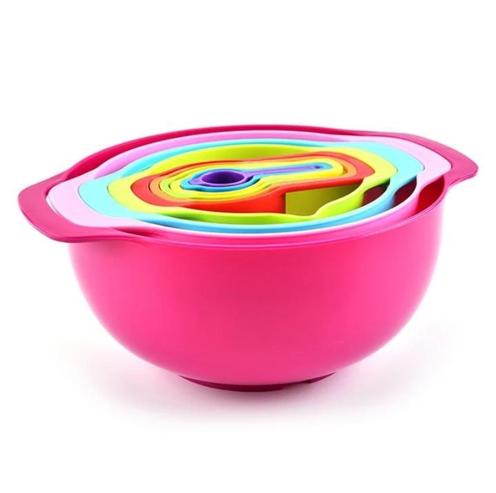 10pcs Cake mixing bowl set