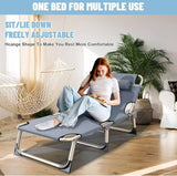 Folding Chaise Bed Lounge Chair