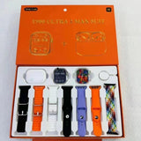 T900 Ulra2 7 in 1 Straps Smart Watch ( 10 in 1 set )