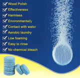 Car windscreen effervescent cleaning Tablets