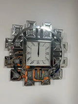 Classy mirrored Wall clock