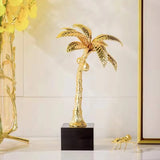 Home Decor Modern Metal Coconut Tree Ornament