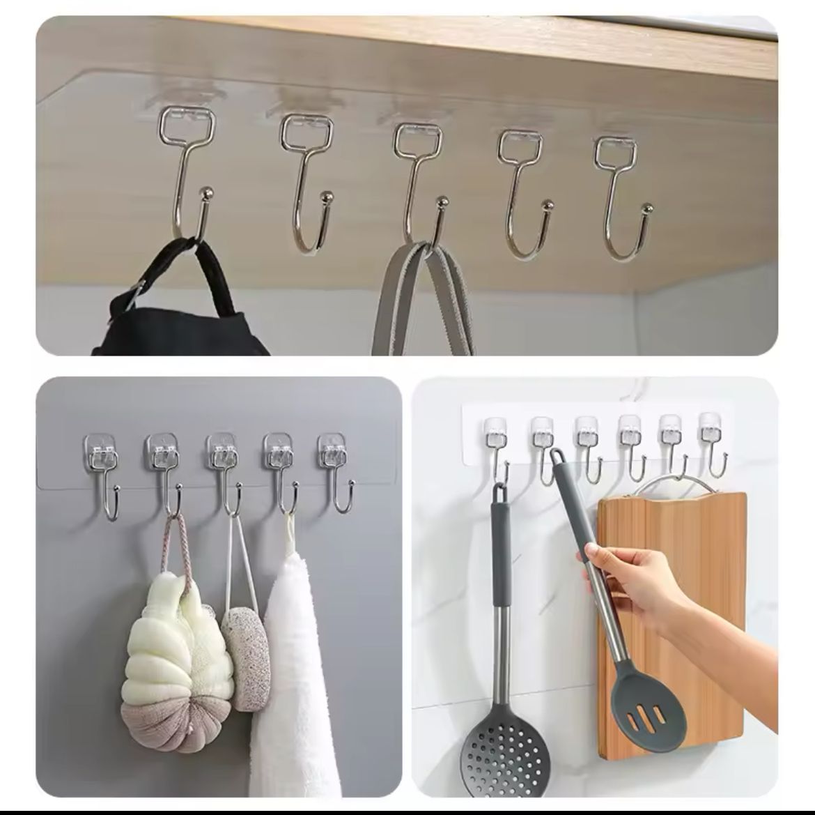 Strong Self adhesive wall hanger.