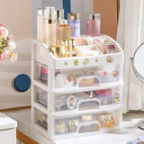 Cute cosmetic storage box organizer