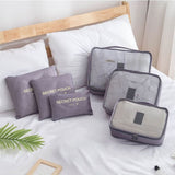 6pcs Luggage Travel Organizers